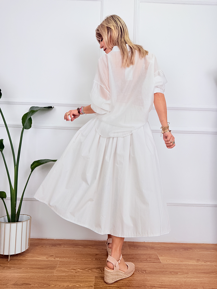 Luvéra Skirt 50474 White  3