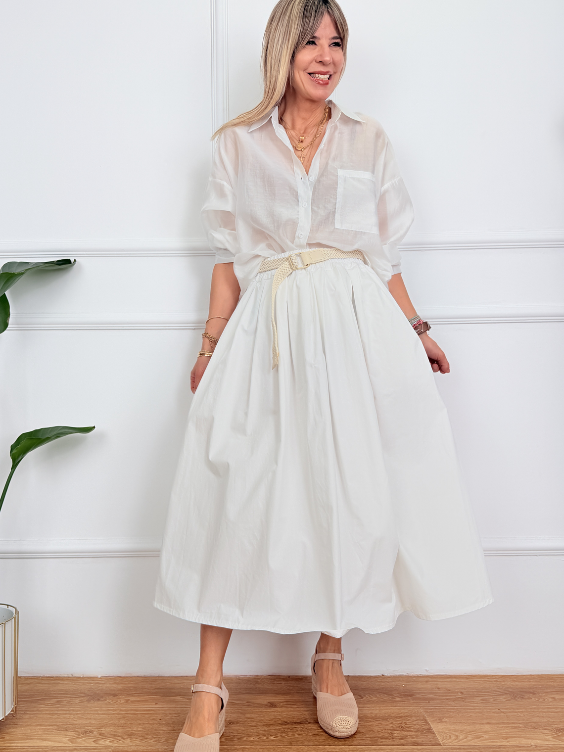 Luvéra Skirt 50474 White  2