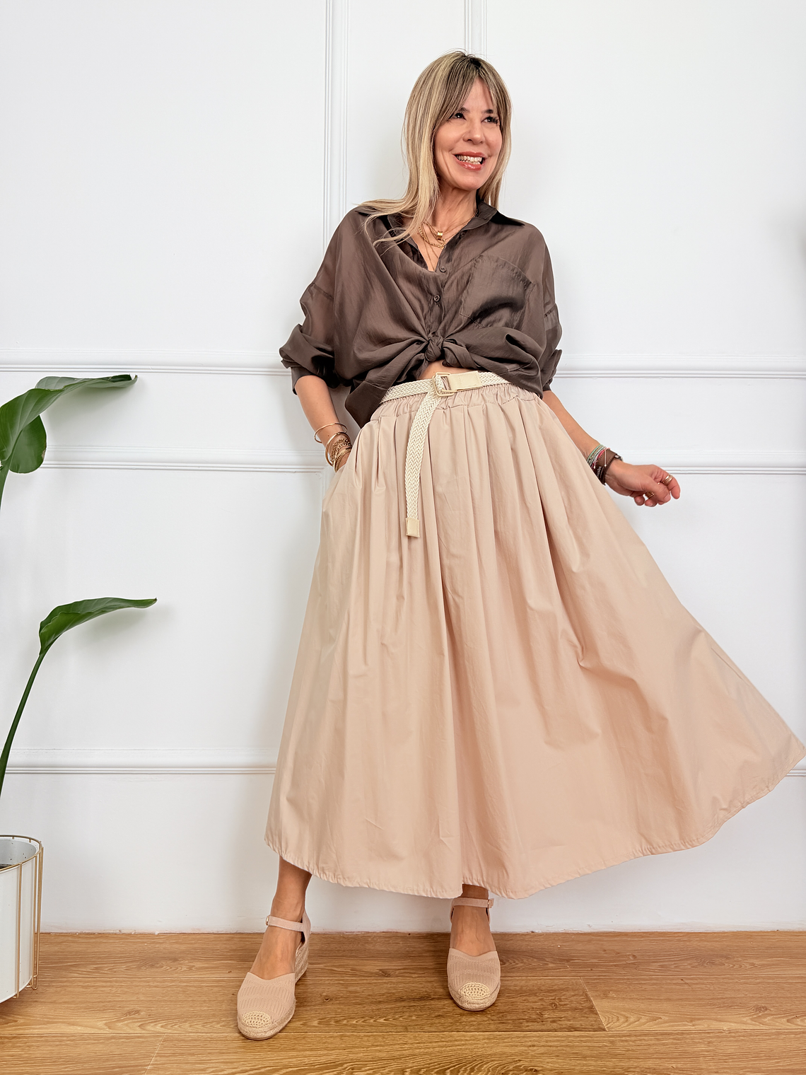 Perfect Shirt SH772 Brown  4