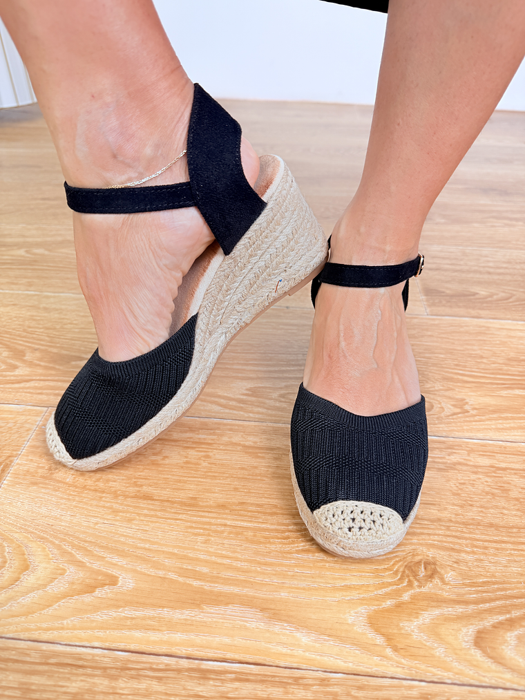 Εspadrillies Q355-24 Black  1