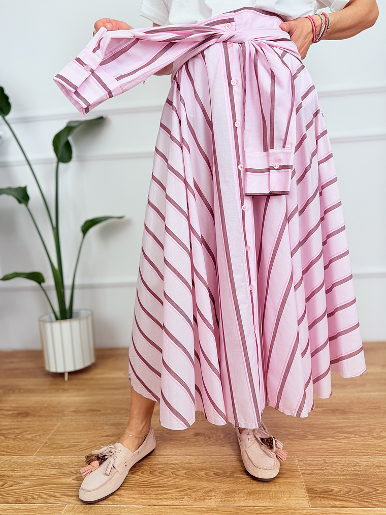 Isla Skirt 4774 Pink  4