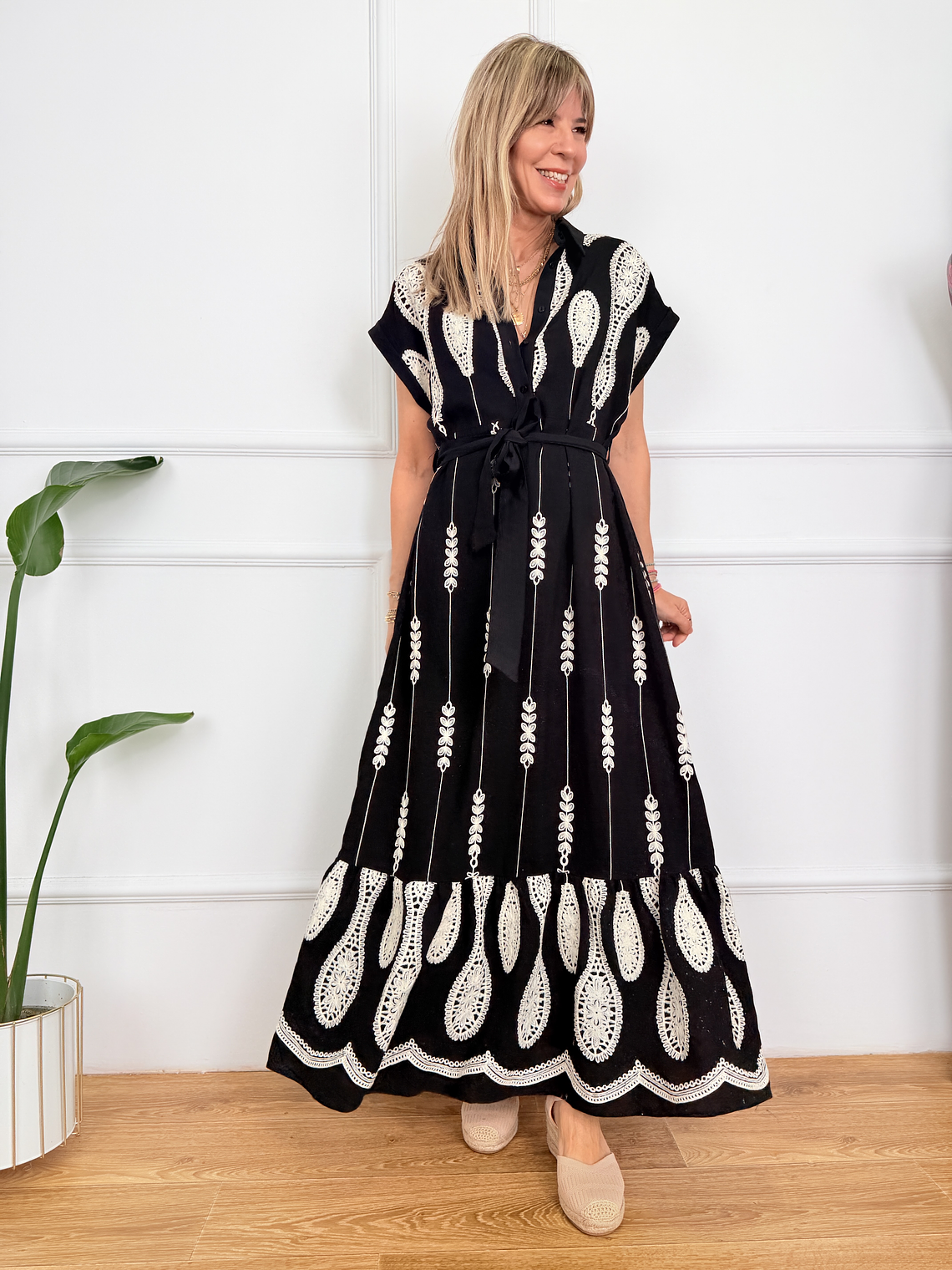 Gaia Walk Dress 55312 Black  2