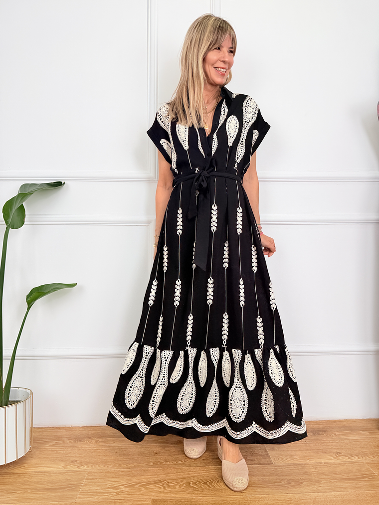 Gaia Walk Dress 55312 Black  2