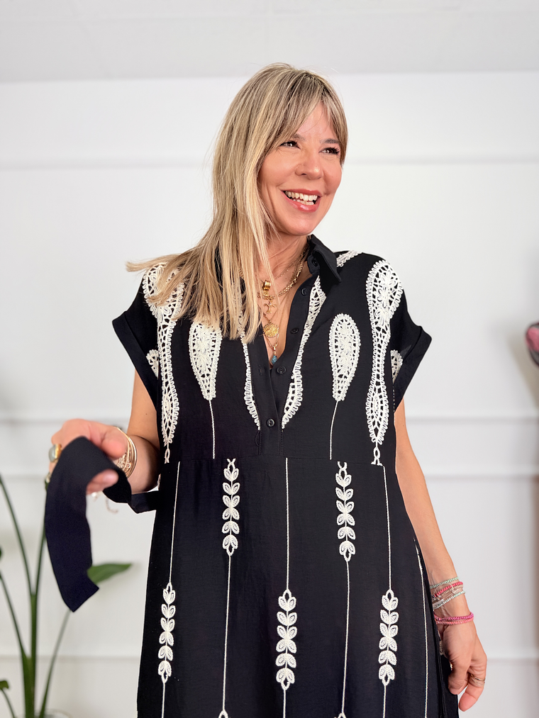 Gaia Walk Dress 55312 Black  4