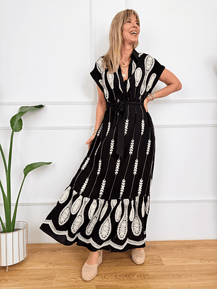 Gaia Walk Dress 55312 Black 