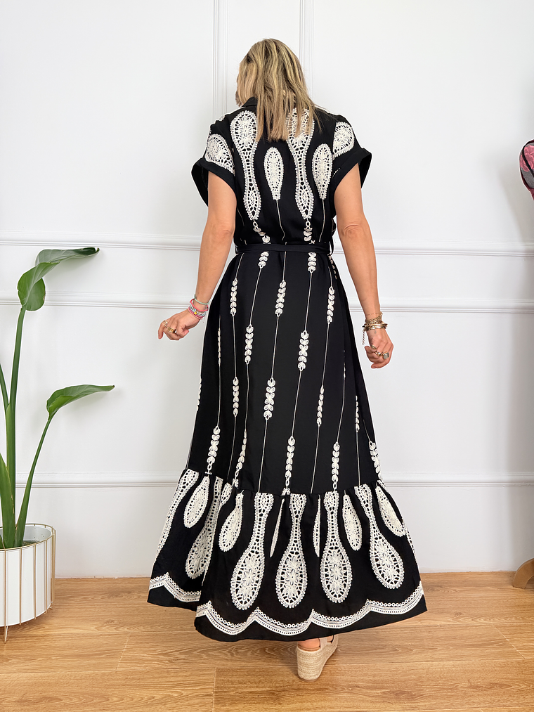 Gaia Walk Dress 55312 Black  3