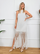 Vasos's Lace Dress White 13581   - thumbnail 2