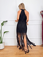 Vasos's Lace Dress Black 13581  - thumbnail 3