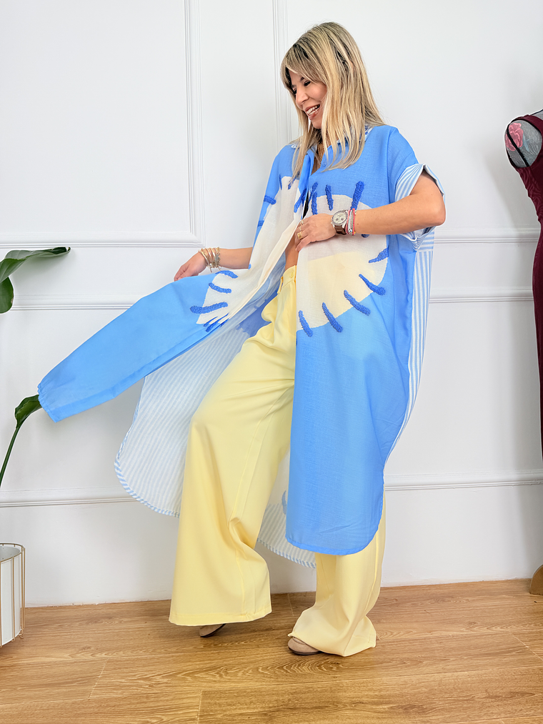 Velméra Tunic Shirt Sky 2806  2