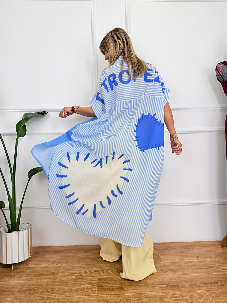 Velméra Tunic Shirt Sky 2806  3