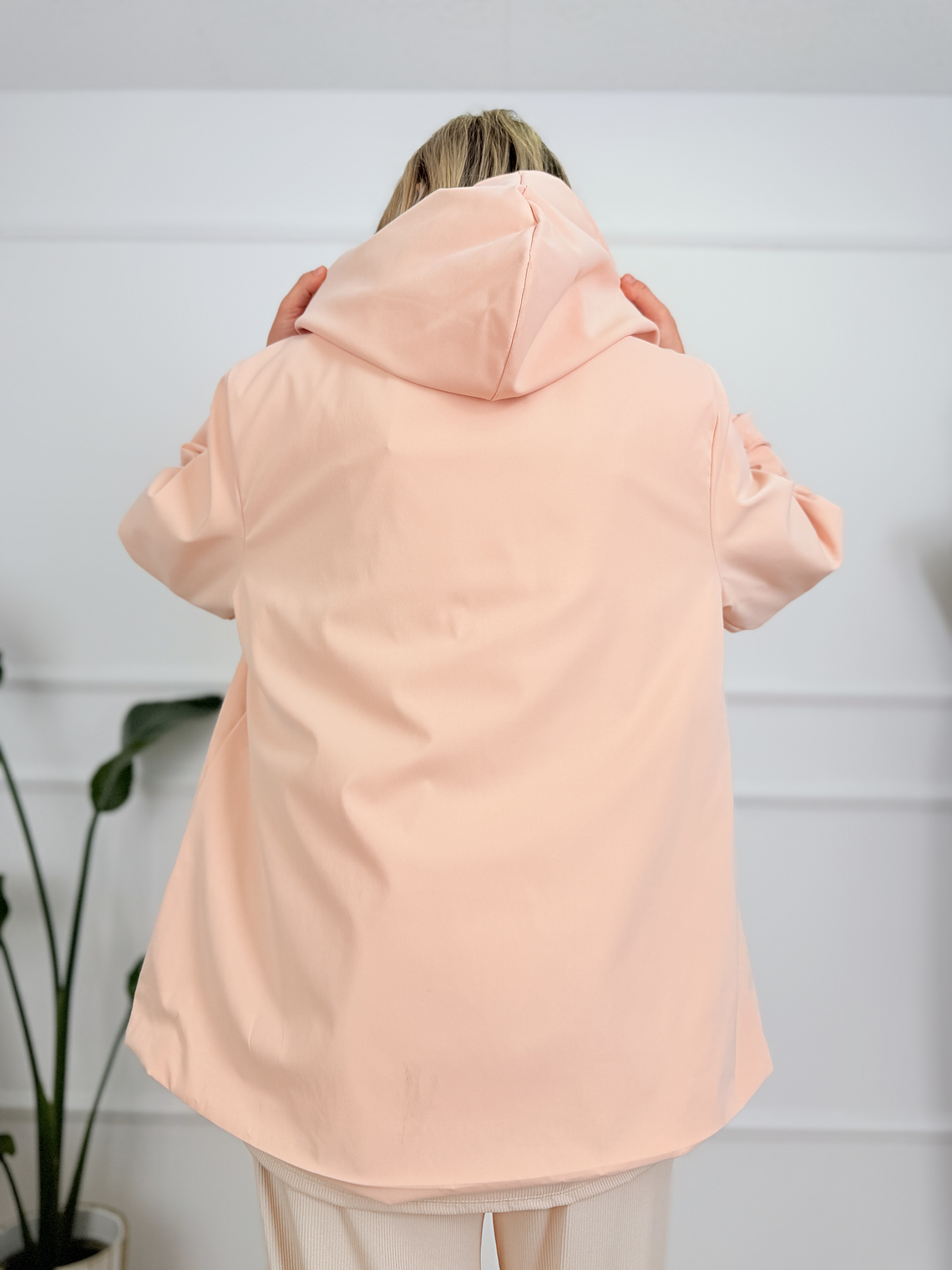 Chic Trench Coat G2192 Pink  2