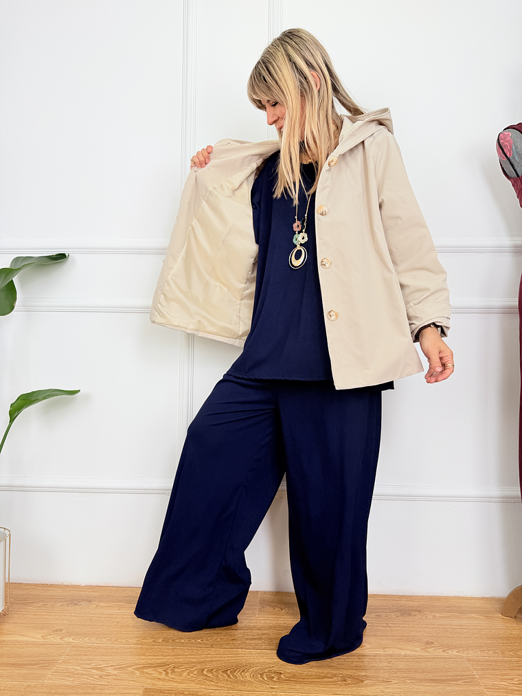 Chic Trench Coat G2192 Sand 4