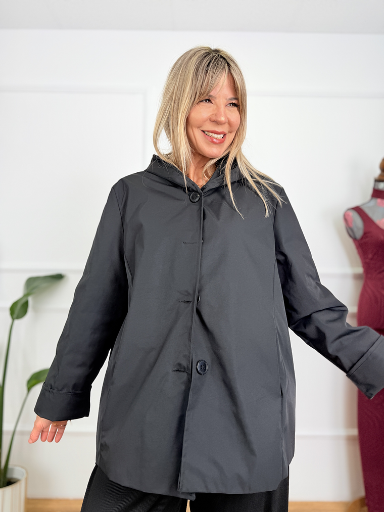 Chic Trench Coat G2192 Black 1