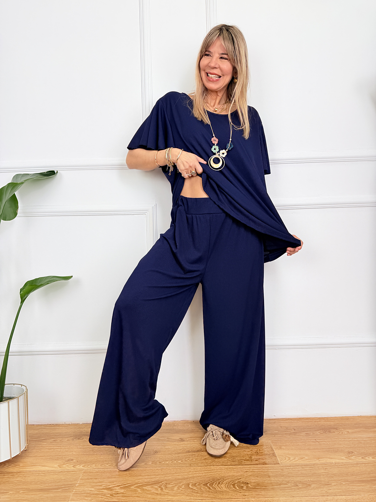 Zayla Set Dark Blue 6731   2