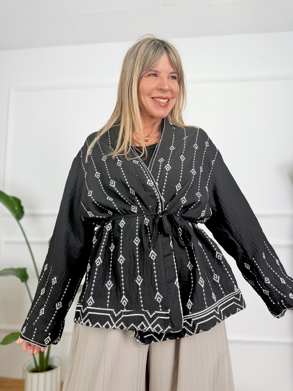 Strétta Kimono Black 3154   1