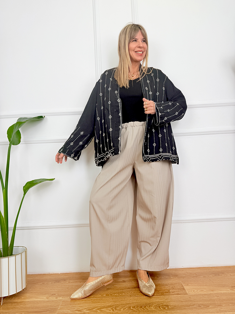 Strétta Kimono Black 3154   2