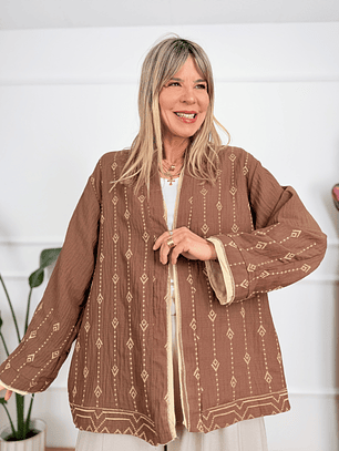 Strétta Kimono Brown 3154 