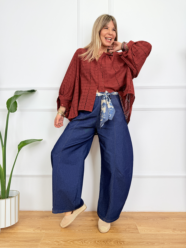 Femme District Shirt Terracotta 4822672 3