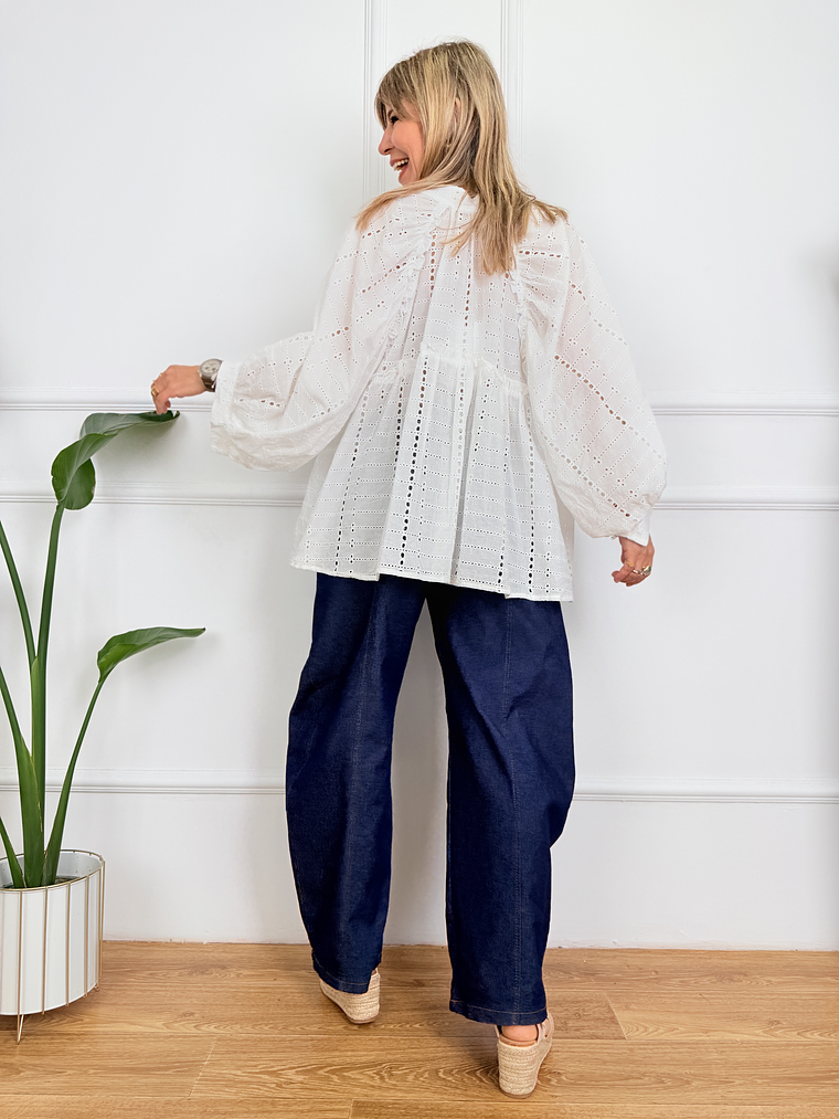 Femme District Shirt White 4822672 4