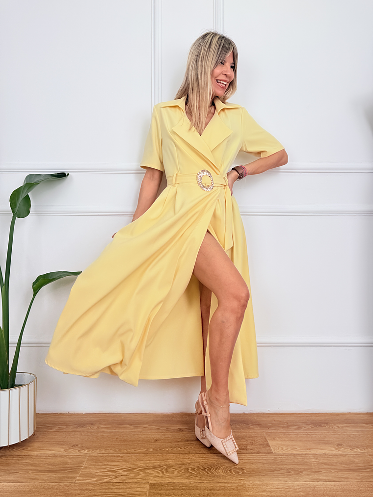 Blushark Dress Yellow 55001 2