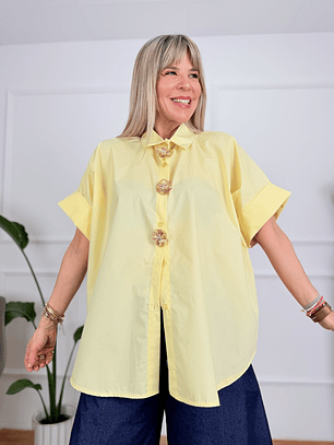Calla Lily Shirt 15013 Yellow 
