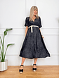 Concrete Runway Dress Charcoal 10883  - thumbnail 1