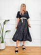Concrete Runway Dress Charcoal 10883  - thumbnail 2