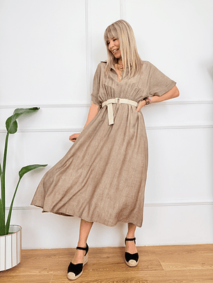 Concrete Runway Dress Pourou 10883  