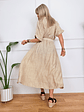 Concrete Runway Dress Beige 10883 - thumbnail 3