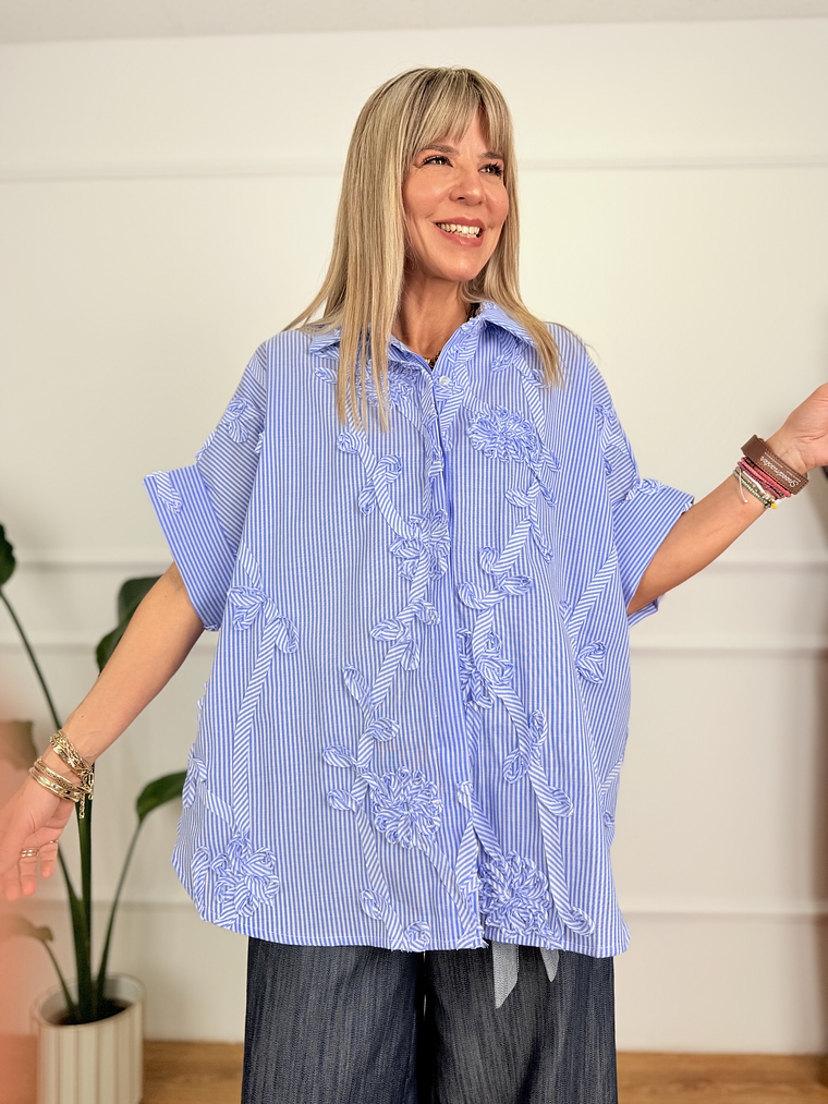 Barbie Hood Shirt Blue 571 1