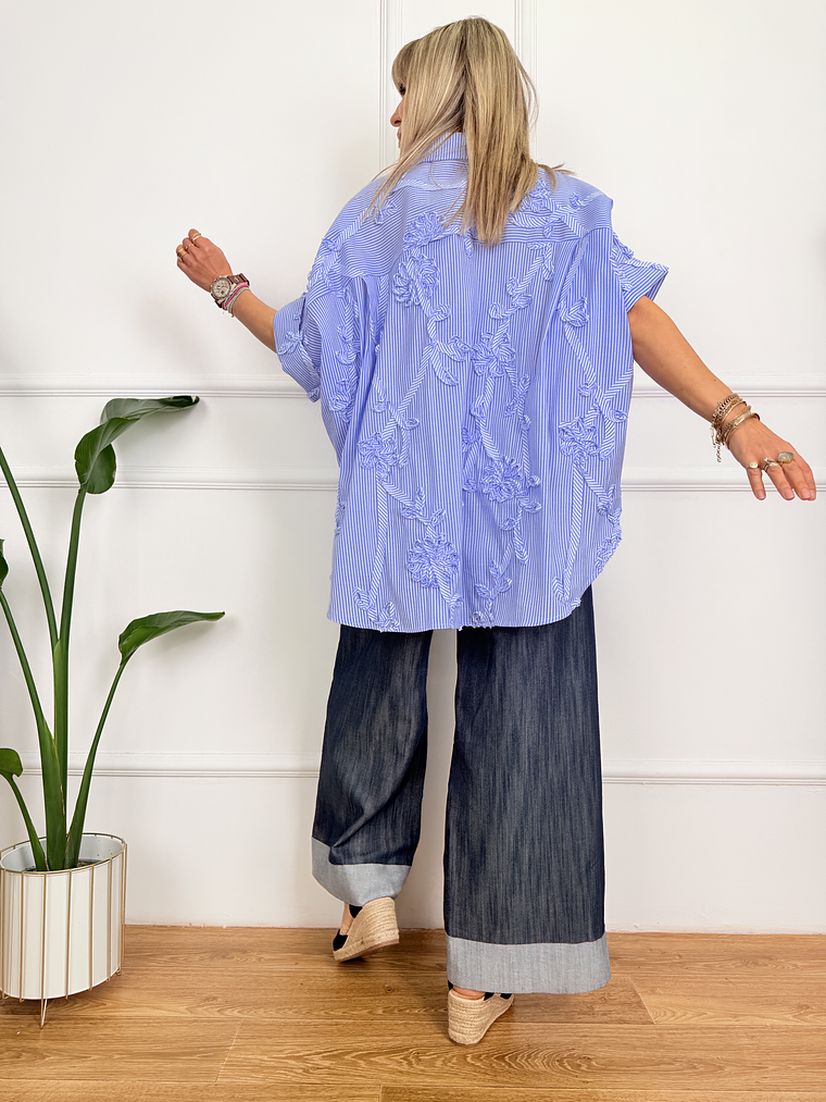 Barbie Hood Shirt Blue 571 4