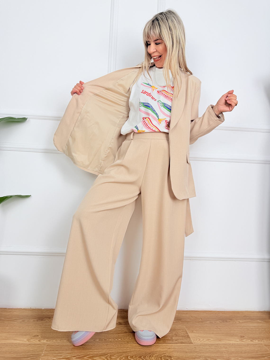 Suit Sidewalk Stories Beige 25697 3