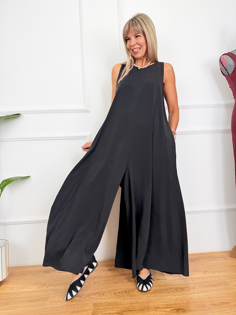 Zawadi Jumpsuit Black S17166  1