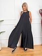 Zawadi Jumpsuit Black S17166  - thumbnail 1