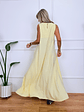 Aziza Dress Yellow S2661 - thumbnail 3