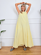 Aziza Dress Yellow S2661 - thumbnail 2