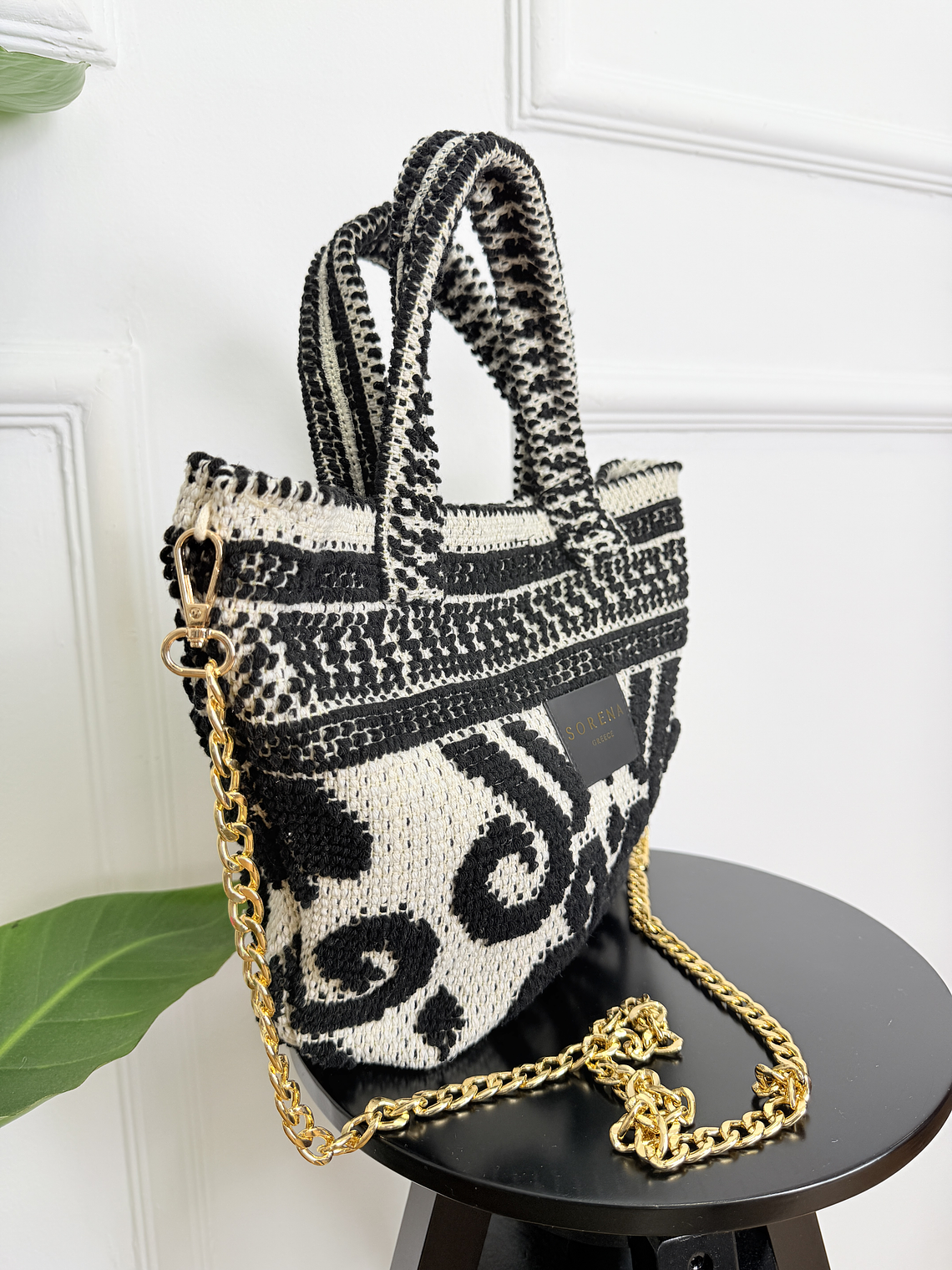 ALINA MINI BOHO BAG BLACK   2