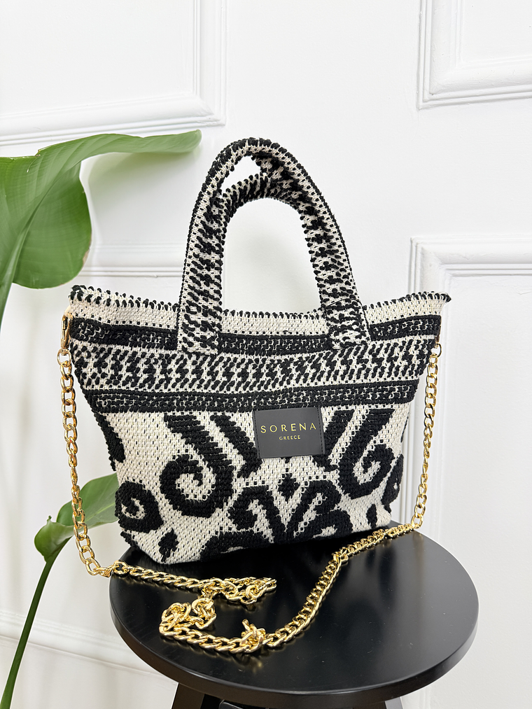 ALINA MINI BOHO BAG BLACK   1