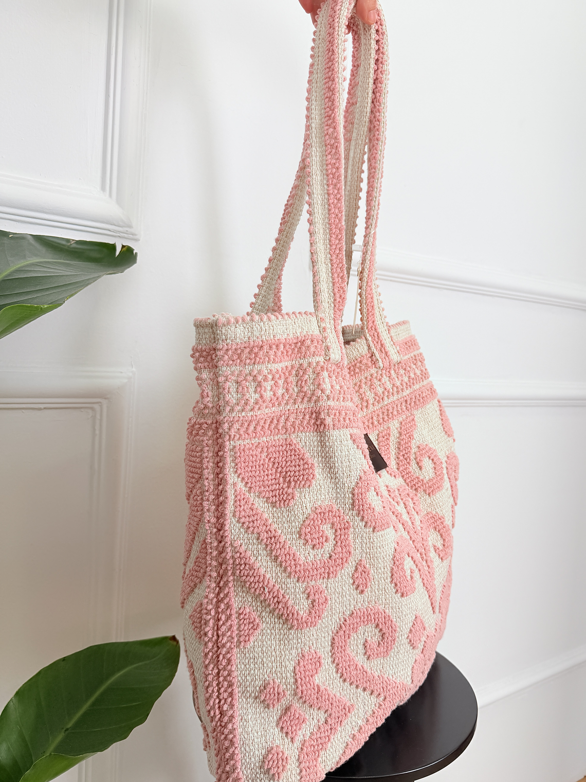 MAGDA BOHO BAG PINK  2