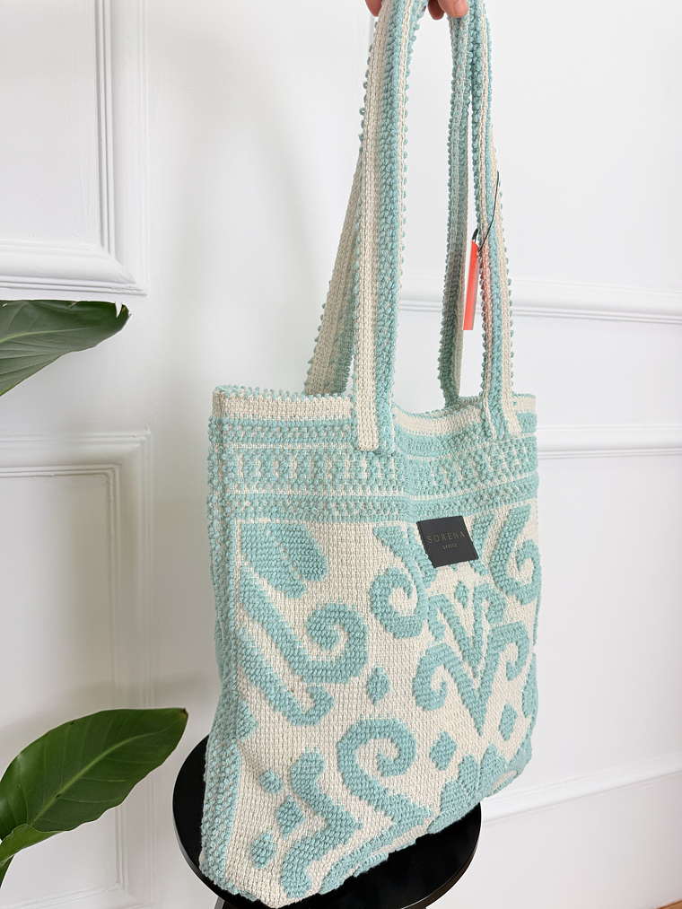 MAGDA BOHO BAG BLUE 2