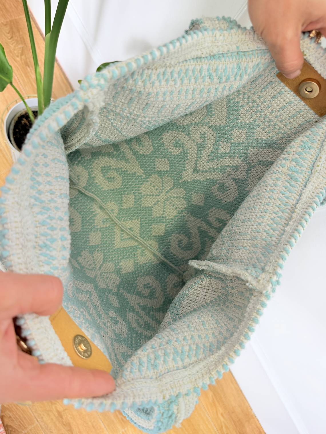 MAGDA BOHO BAG BLUE 3