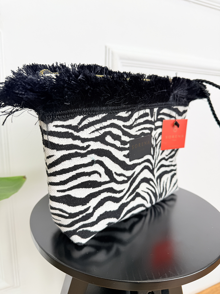 SAMIOPOULA ZEBRA CLUTCH 3