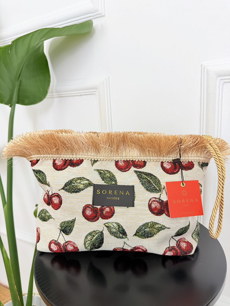 SAMIOPOULA CHERRY CLUTCH 3