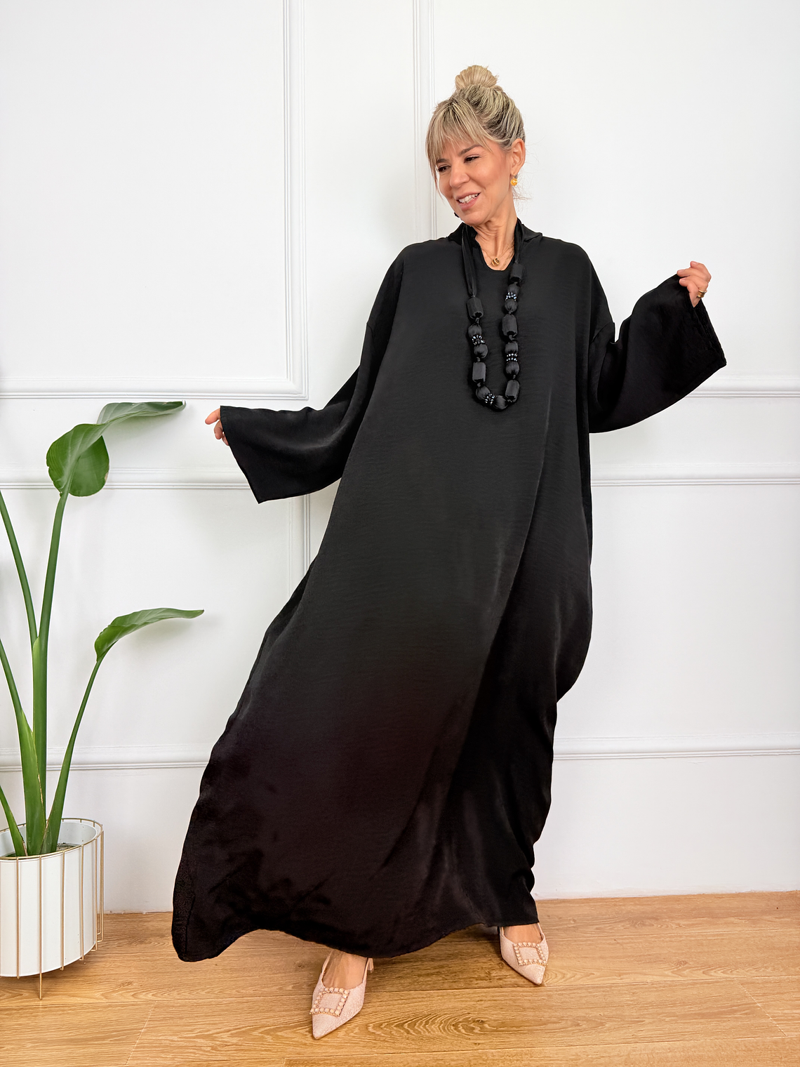 Ειρήνη Φόρεμα Mαύρο 50231  1