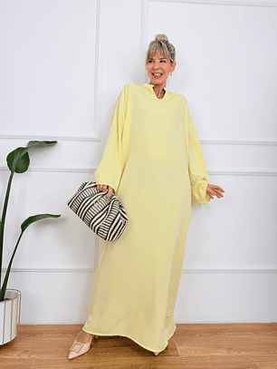 Ειρήνη Φόρεμα Κίτρινο 50231 