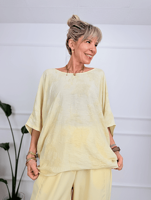 Noemi Blouse Yellow 2667-1  