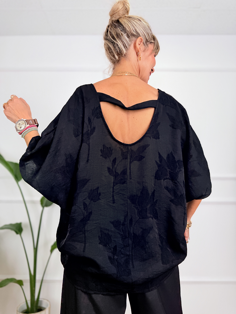 Noemi Blouse Black  2667-1   2