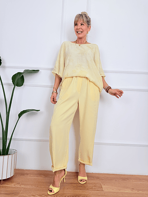 Juliette Pants 25804 Yellow