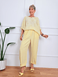 Juliette Pants 25804 Yellow - thumbnail 1