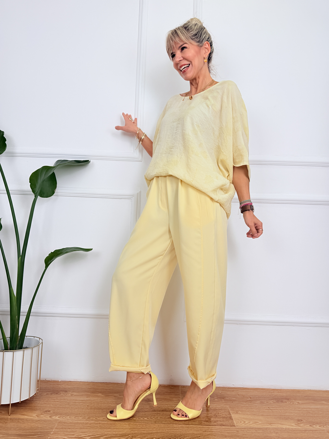 Juliette Pants 25804 Yellow 2
